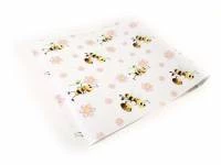 Papel de parede infantil abelinhas e florzinhas 617-1000