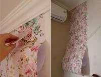 Papel de parede floral vintage rose07 627-1027