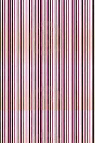 Papel de parede listrado em tons variados de rosa