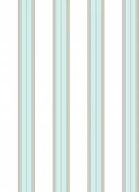 Papel meia parede listrado, branco e verde 628-1037