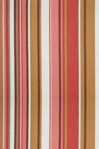Papel de parede listrado em tons de marrom rosa e branco