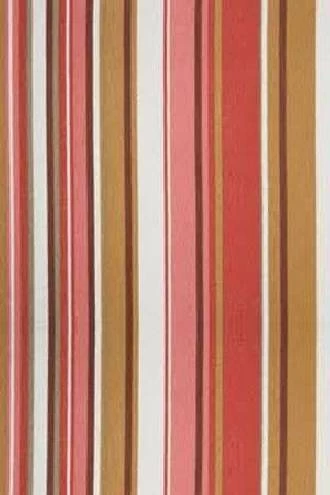 papel de parede listrado em tons de marrom, rosa e branco