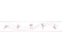 Faixa decorativa tema ballet em rosa 647-1082