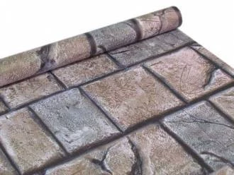 Papel de parede estilo pedras verde amarela
