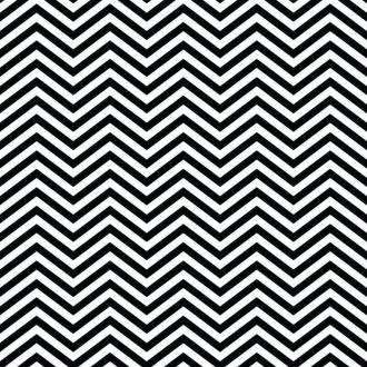 Papel de parede chevron branco e preto