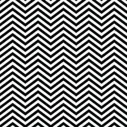 Papel de parede chevron branco e preto