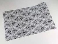 Papel de parede damask preto e cinza 716-1190