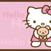 Faixa decorativa rosa hello kitty 734-1215