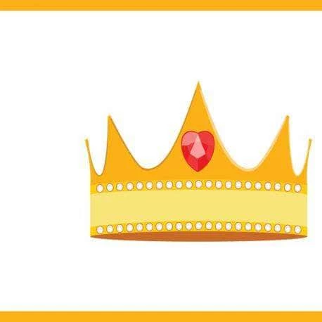 Faixa decorativa coroa de príncipes e reis 744-1234