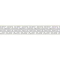 Faixa decorativa bixinhos cinza e creme 733-1247