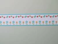 Faixa decorativa infantil azul com passarinhos 760-1274