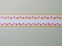 Faixa decorativa com passarinhos e flores 761-1276