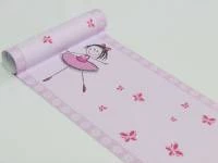 Faixa decorativa infantil bailarina 766-1285
