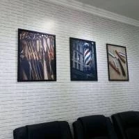 Papel de parede tijolinho branco 589-1287