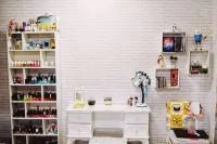 Papel de parede tijolinho branco 589-1288