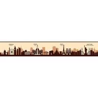 Faixa decorativa cidade turísticas 739-1308
