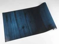 Papel de parede Madeira azul profundo 128-1341