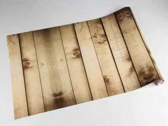Papel de parede madeira painel pinus horizontal