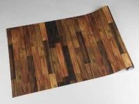 Papel de parede madeira assoalho em tons de marrom 401-1353
