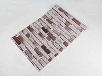 Papel de parede tijolo 3D baiano misto 590-1405