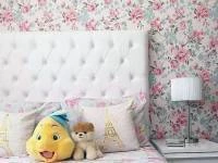 Papel de parede floral de rosas suaves 650-1437
