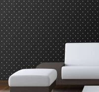 Papel de parede poá preto e branco 798-1457
