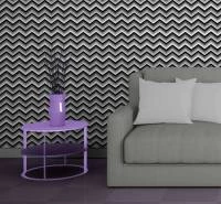 Papel de parede chevron tons de cinza 689-1513