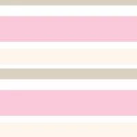 Papel meia parede listrado bege, branco, creme e rosa 819-1557