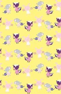 Papel de parede infantil animais