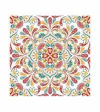 Papel de parede mandala floral 875-1655