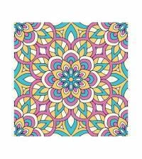 Papel de parede mosaico mandala 880-1660