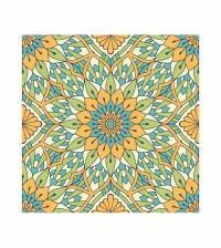 Papel de parede mosaico vitral 881-1661