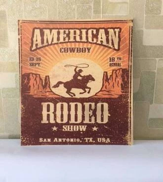 Poster American Rodeo Show