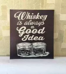 Quadro whiskey é sempre uma boa idéia