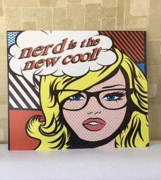 Pôster nerd is the new cool
