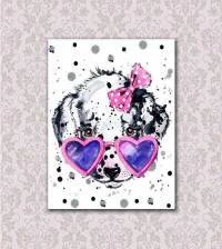 Quadro cãozinho fofo