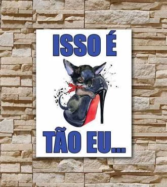 Pôster isso é tão eu