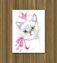 Quadro gatinha princesa
