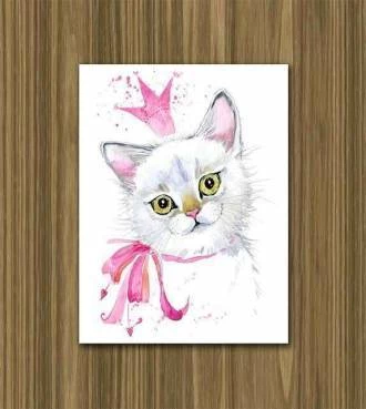 Pôster gatinha princesa