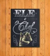 Quadro ele é o chef