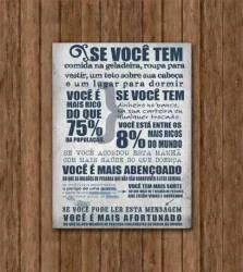 Quadro humildade