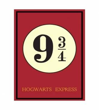 Pôster Hogwarts Express Harry Potter