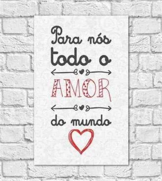 Pôster todo amor do mundo