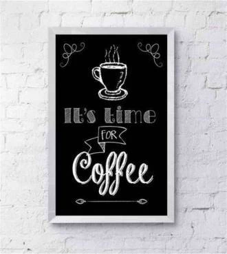 Pôster hora do café