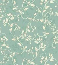 Papel de parede natureza floral verde 995-1776