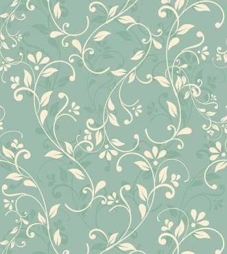 Papel de parede natureza floral verde
