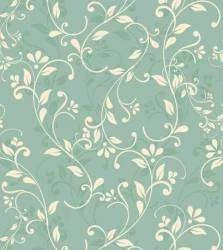 Papel de parede natureza floral verde