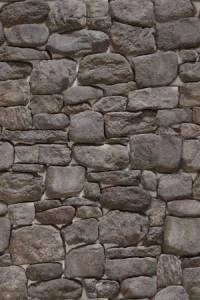 Papel de parede canjiquinha com pedras arredondadas chumbo 164-183