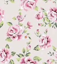 Papel de parede rosas floral em tons pasteis 1032-1934