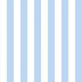 Papel meia parede listrado branco bebê